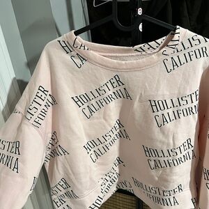 Hollister Pink Graphic Sweatshirt